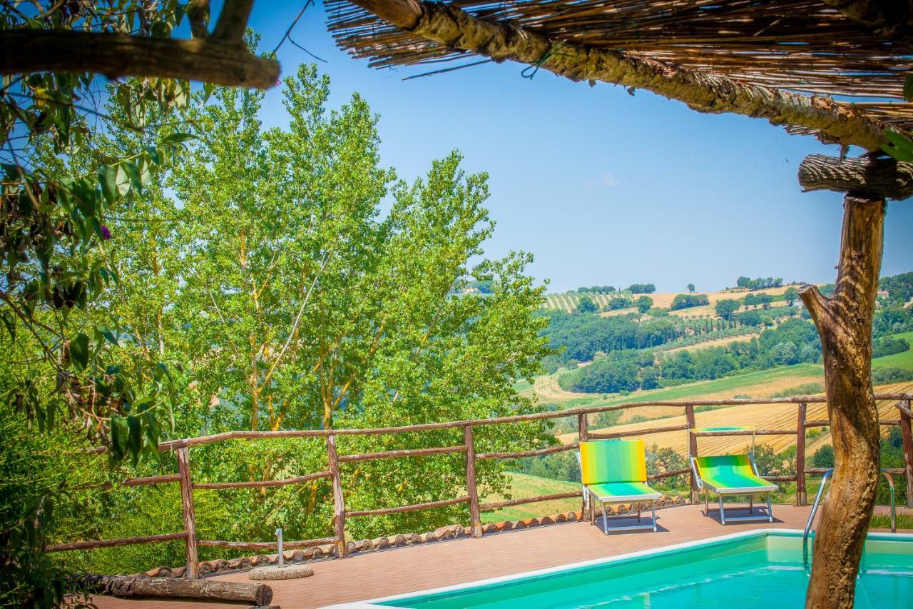 Apartmán Agriturismo Bio Tra Cielo E Terra Grutti Exteriér fotografie