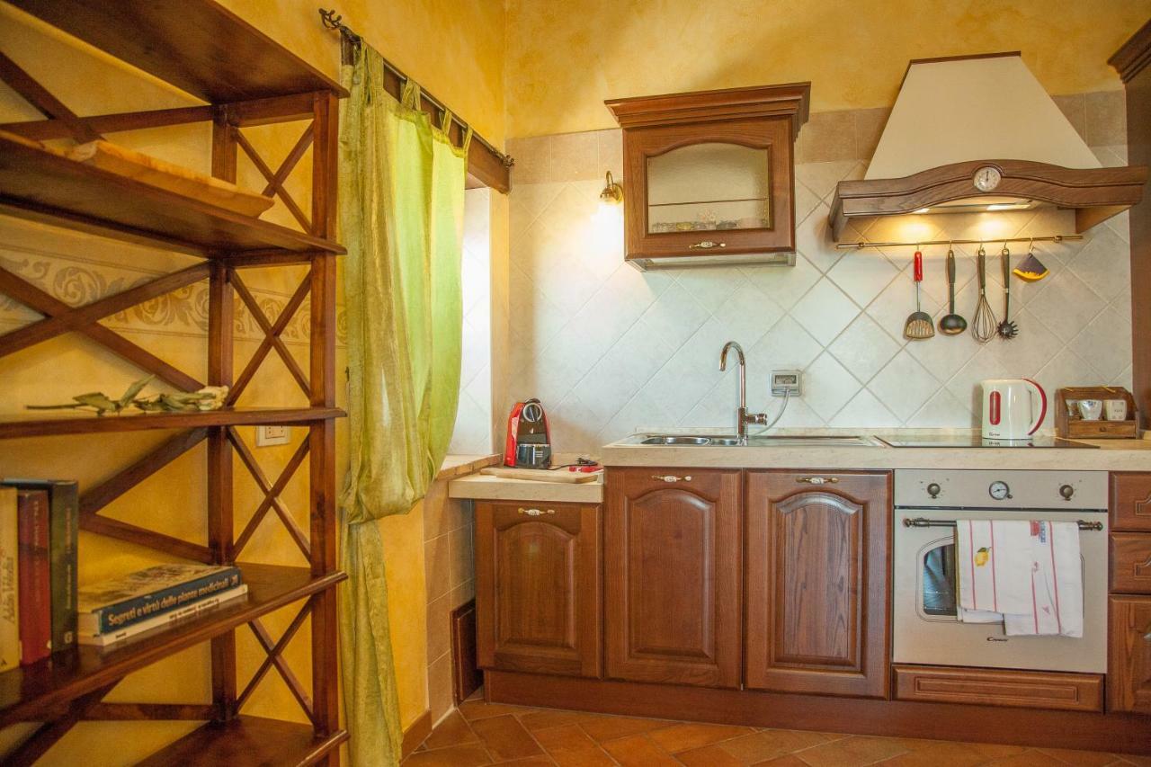Apartmán Agriturismo Bio Tra Cielo E Terra Grutti Exteriér fotografie